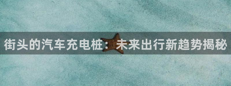 威廉希尔顿网址：街头的汽车充电桩：未来出行新趋势揭秘