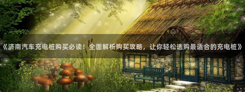 威廉希尔94体系标准盘：《济南汽车充电桩购买必读！全面解析购买攻略，让你轻松选购最适合的充电桩》